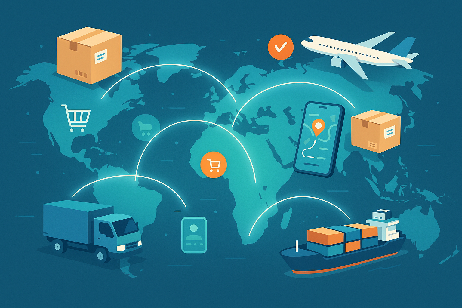 E-commerce Delivery World wide